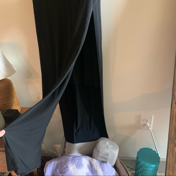 Helmut Lang sleeveless midi dress with keyhole back and sides size small - Picture 6 of 11